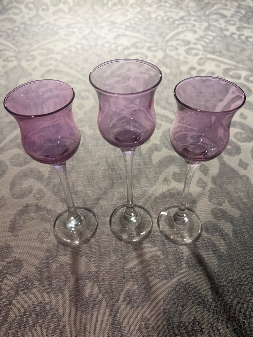 PartyLite Royal Lustre Votive Candle Holders - Set of 3